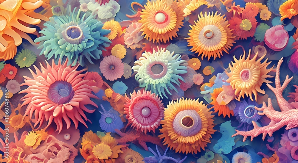 Colorful Microbial Universe Colorful Microbial Universe