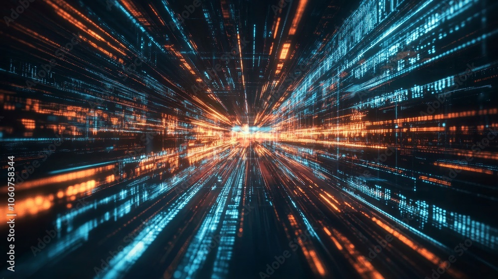 Dynamic, high-speed motion in an abstract, blurred background.
Dynamic, high-speed motion in an abstract, blurred background.
