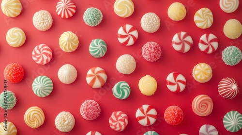 There is a vibrant array of flavors and shapes of delightful candies to appeal to any sweet tooth.