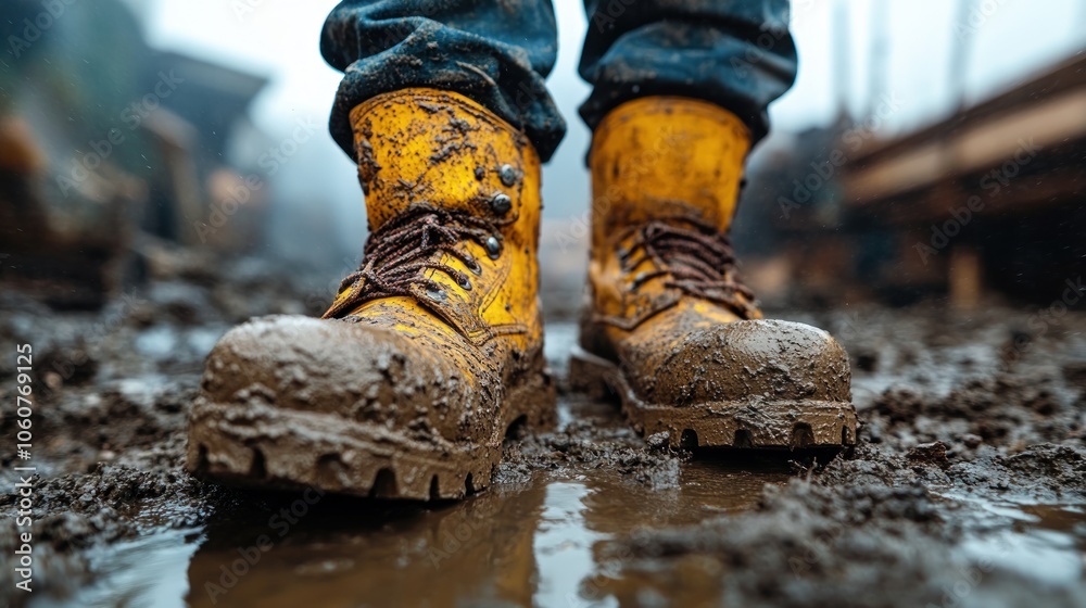 Muddy Work Boots Muddy Work Boots