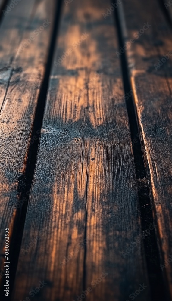 Close-up of a wooden plank surface with a warm, rustic texture. Close-up of a wooden plank surface with a warm, rustic texture.