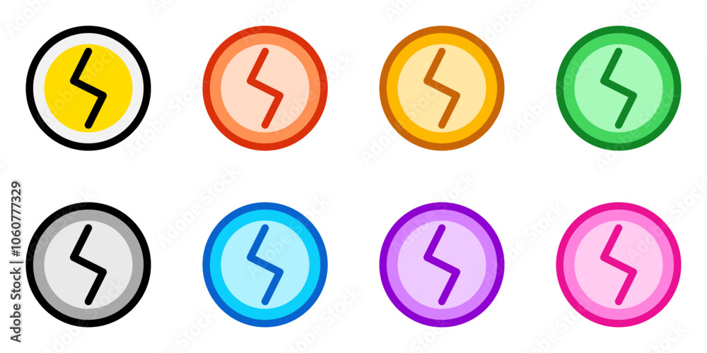 Editable vector power charging electric bolt icon. Part of a big icon set family. Perfect for web and app interfaces, presentations, infographics, etc Editable vector power charging electric bolt icon. Part of a big icon set family. Perfect for web and app interfaces, presentations, infographics, etc