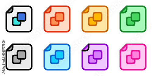 Editable vector app installer icon. Part of a big icon set family. Perfect for web and app interfaces, presentations, infographics, etc