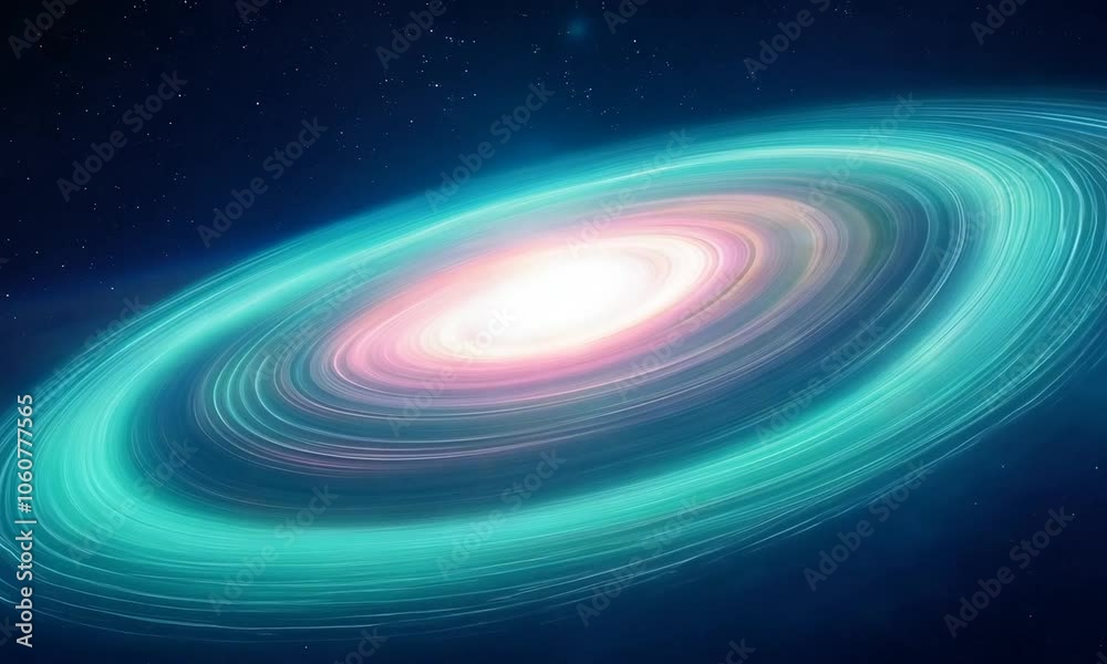 Flight through outer space, passing by stars and galaxies Flight through outer space, passing by stars and galaxies
