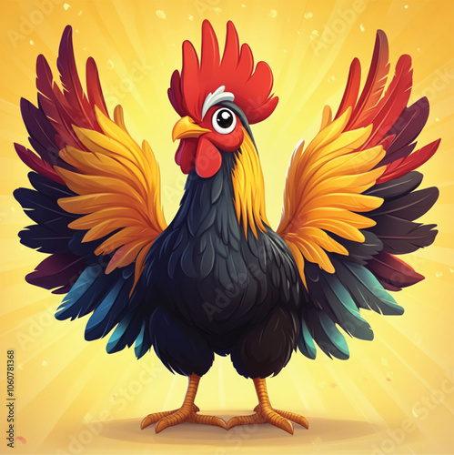 chicken vector illustrator