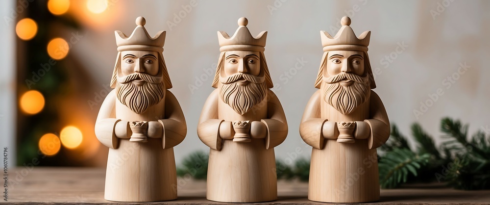 Trzej Królowie figurki na święta