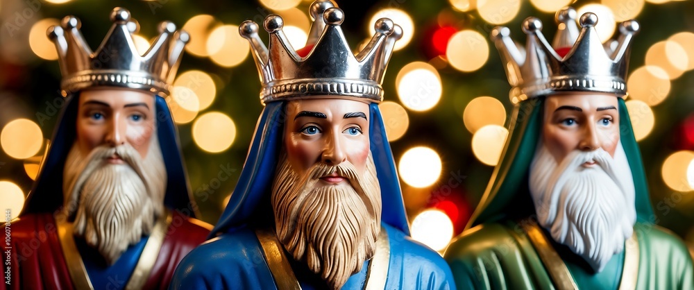 Trzej Królowie figurki na święta