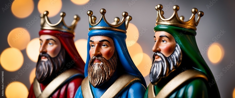 Trzej Królowie figurki na święta