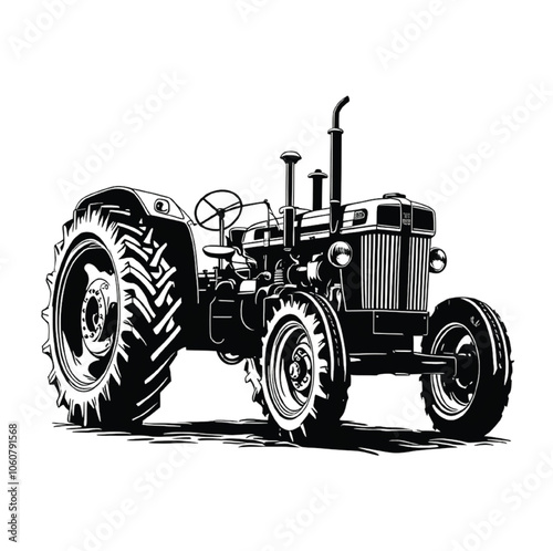 Tractor Logo Vector