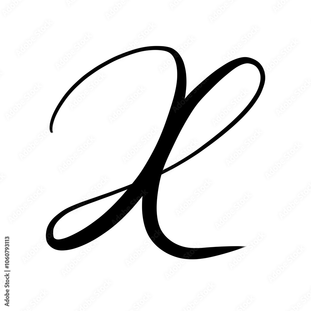 illustration of an background x calligraphy illustration of an background x calligraphy