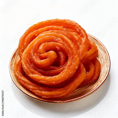 jalebi in a plate