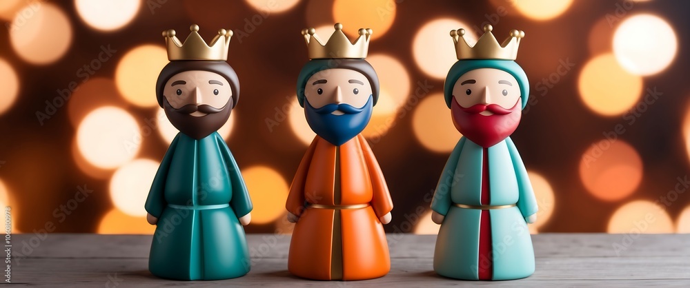 Trzej Królowie figurki na święta
