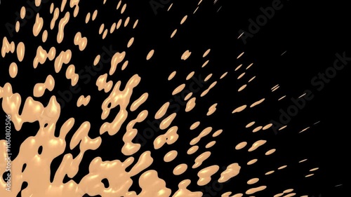 Paint Backgrounds Web graphics (orange)