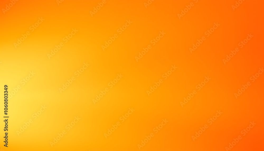 vibrant abstract background, gradient from orange to yellow, 