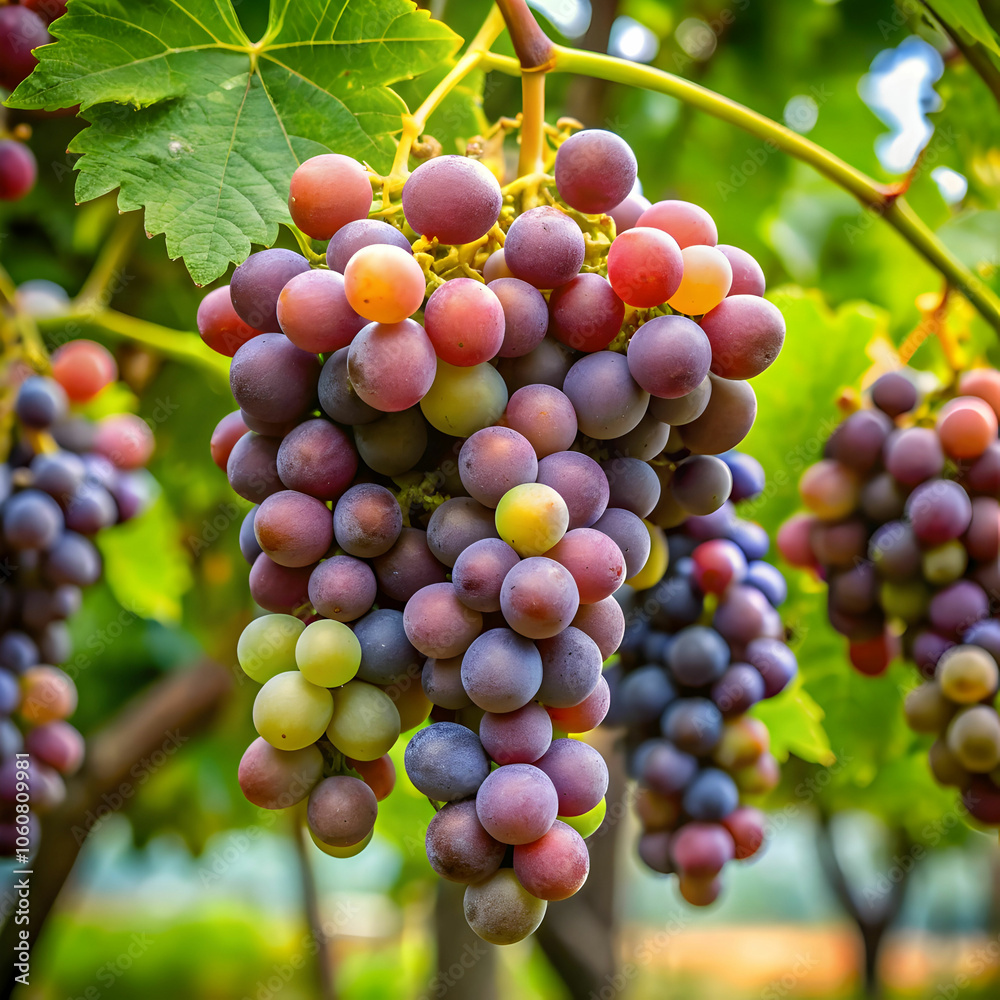 grapes in the garden grapes in the garden