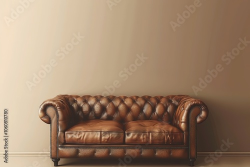 Plain Brown wallpaper. Premium color. Vector illustration