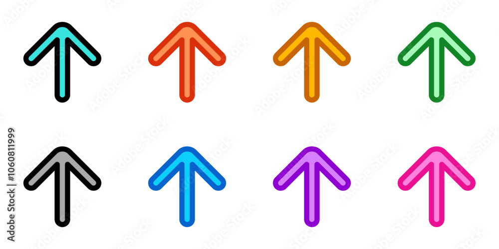 Vector single arrow chevron up icon. Black, white background. Perfect for app and web interfaces, infographics, presentations, marketing, etc. Vector single arrow chevron up icon. Black, white background. Perfect for app and web interfaces, infographics, presentations, marketing, etc.