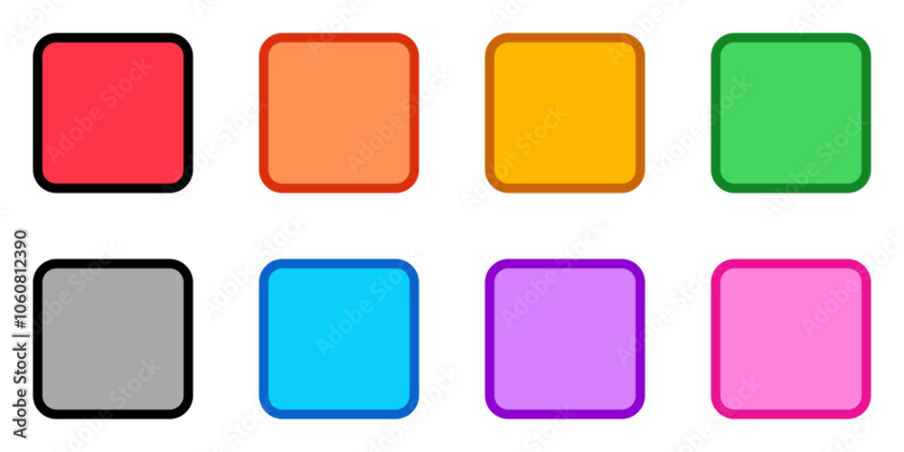 Editable vector stop button icon. Black, transparent white background. Part of a big icon set family. Perfect for web and app interfaces, presentations, infographics, etc Editable vector stop button icon. Black, transparent white background. Part of a big icon set family. Perfect for web and app interfaces, presentations, infographics, etc