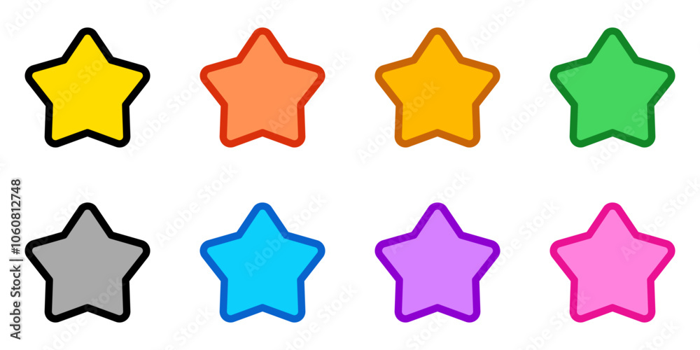 Fototapeta premium Editable vector star favorite bookmark icon. Part of a big icon set family. Perfect for web and app interfaces, presentations, infographics, etc