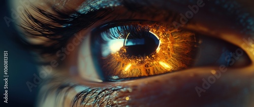 Explore the intricacies of eye anatomy through stunning close-up photography photo