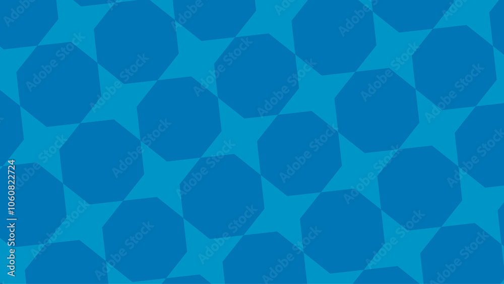Obraz premium abstract blue background with triangles