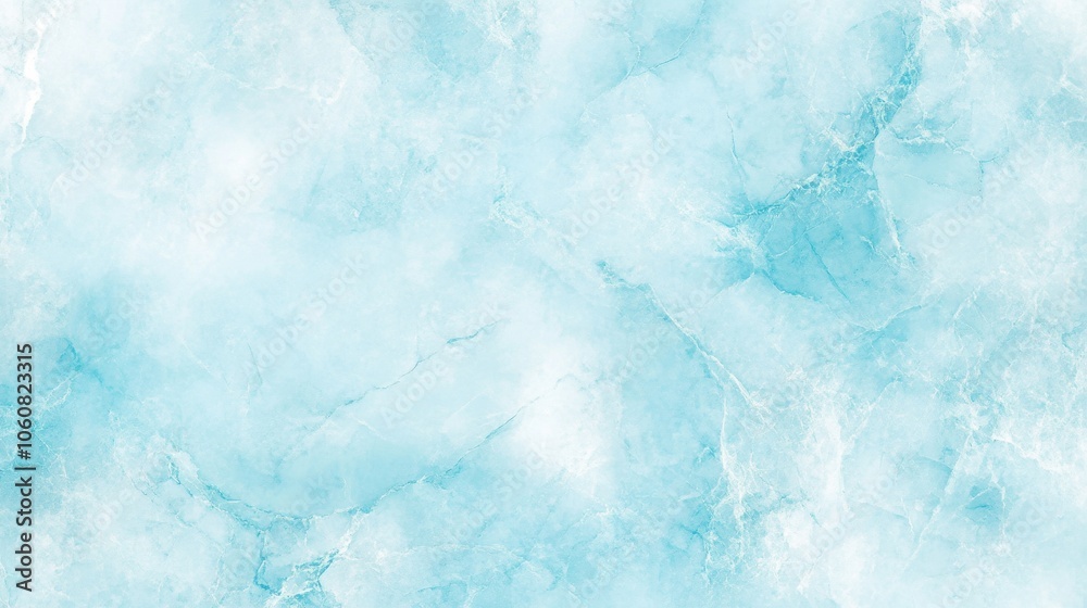 Fototapeta premium Tranquil Teal Marble Texture: Serene Natural Background
