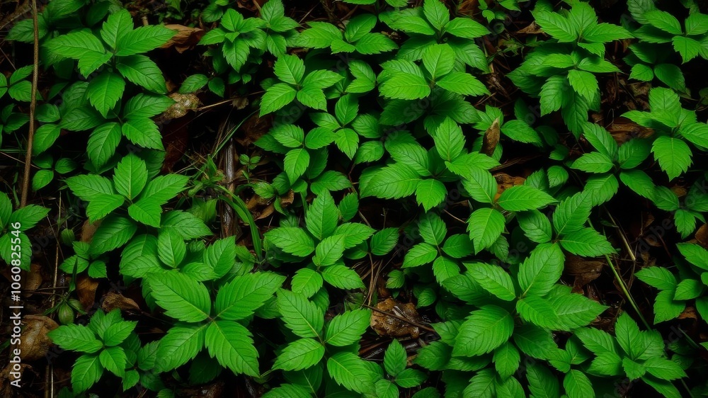 Lush green moss covering a forest floor in the soft light of morning, serene, outdoors Lush green moss covering a forest floor in the soft light of morning, serene, outdoors