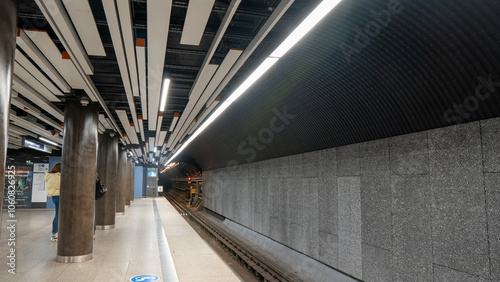 subway train station