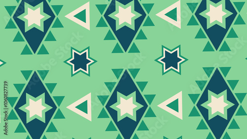 seamless pattern with stars