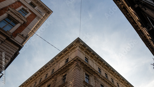 city skyscrapers at budapest magyar - hungary