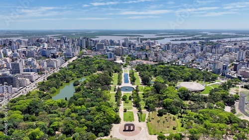Foto Porto Alegre Skyline At Porto Alegre In Rio Grande Do Sul Brazil