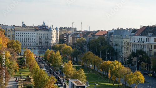 panorama at budapest magyar - hungary