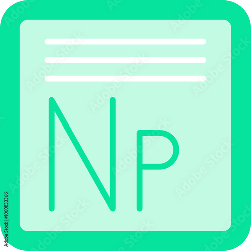 Neptunium Icon