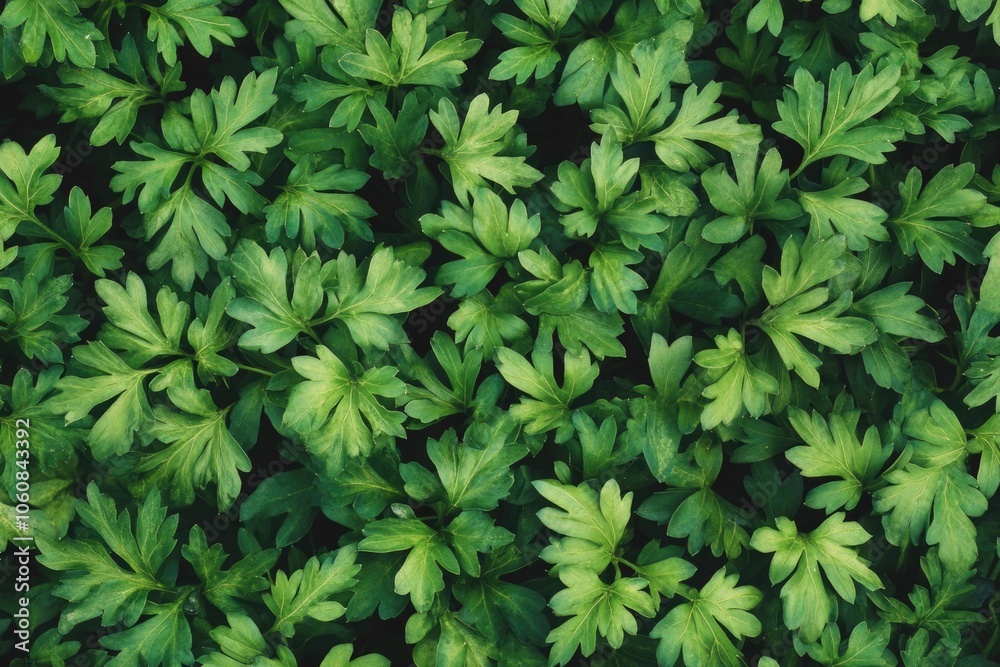 A detailed shot of a handful of green leaves with intricate details A detailed shot of a handful of green leaves with intricate details
