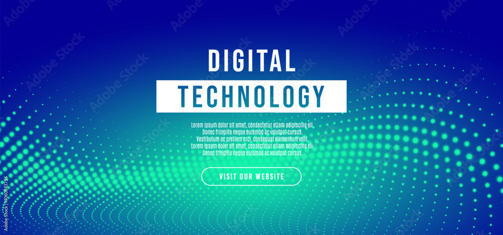 Obraz premium Abstract blue green gradient digital technology speed connect background, cyber information, communication, innovate future tech data, internet network connection, Ai big data, wall floor illustration