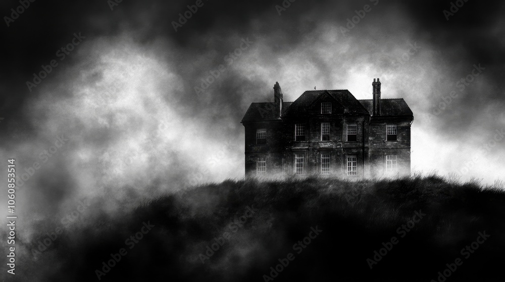 Haunting Mansion in the Mist: A Chilling Tale of the Unknown Haunting Mansion in the Mist: A Chilling Tale of the Unknown