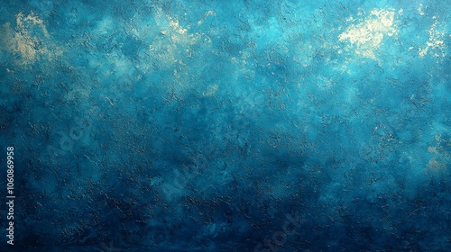 Abstract blue textured background with varying shades and patterns.