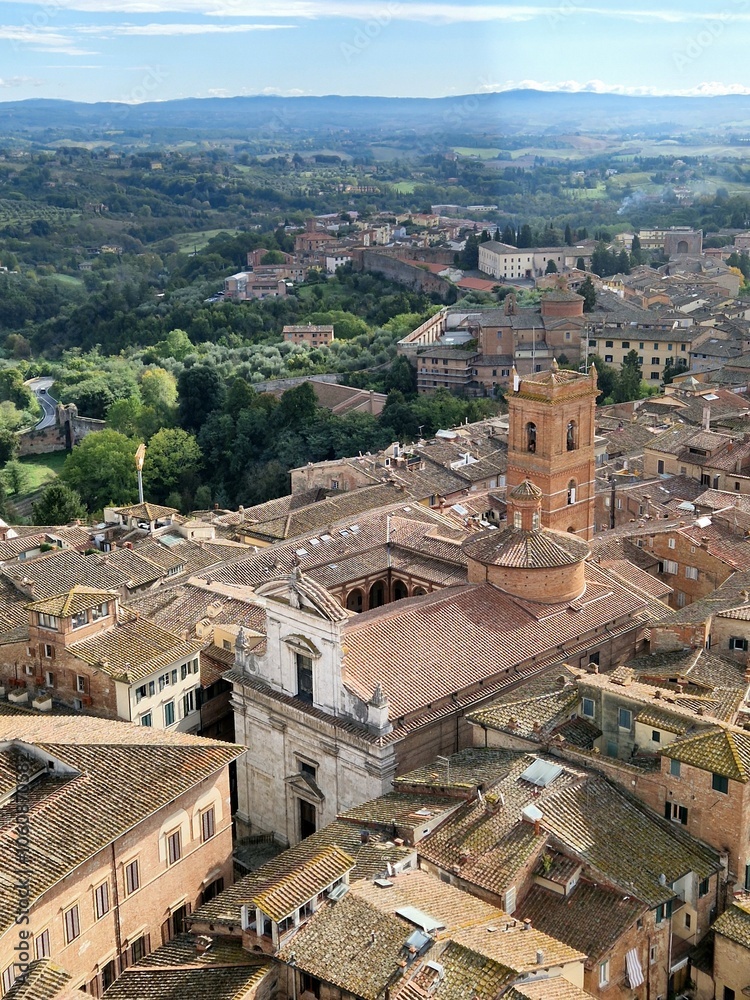 Obraz premium Siena, Toscana, Italia