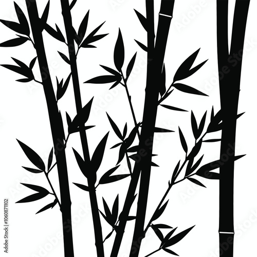 Bamboo Plant Vector Art