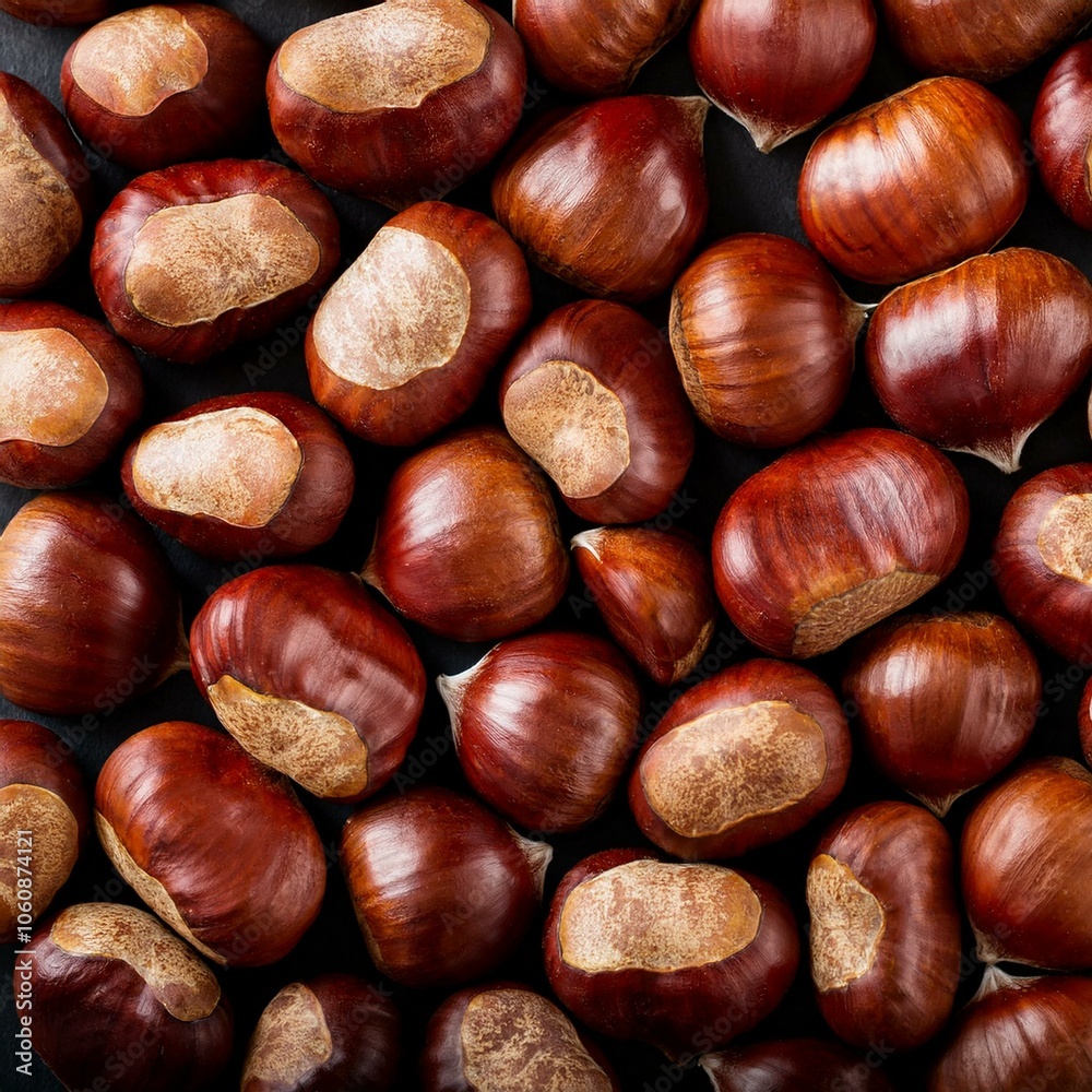 chestnuts food as background, AI generated chestnuts food as background, AI generated
