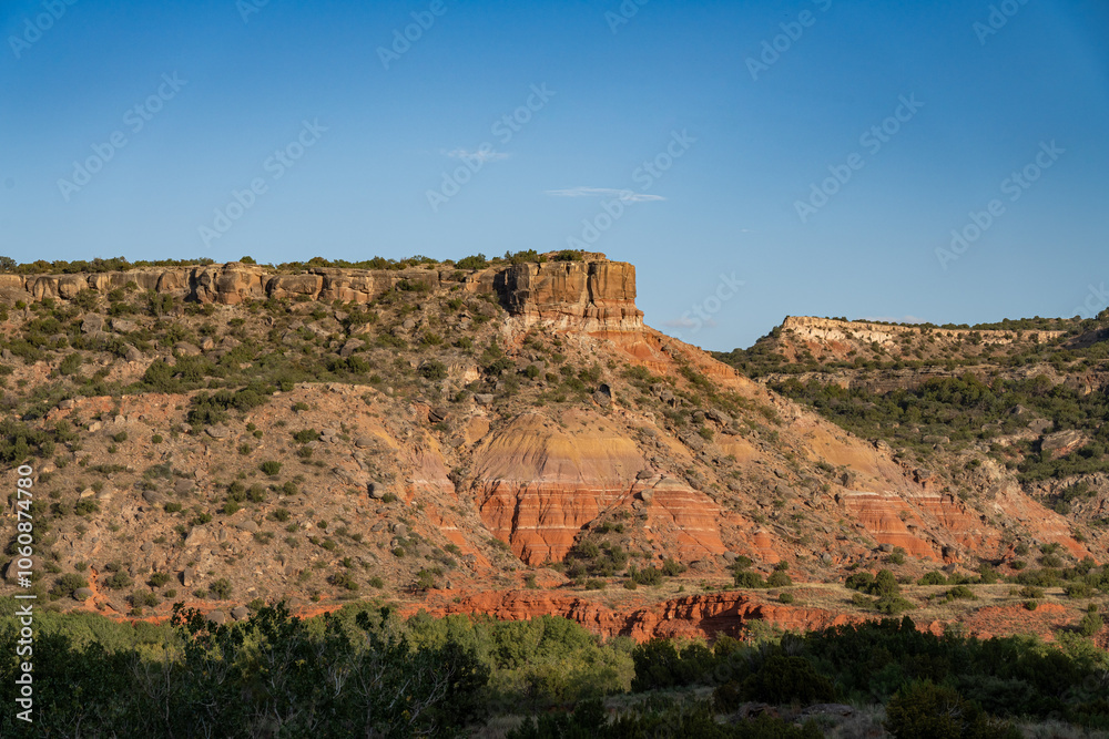 Cliff in Palo Duro Canyon, Texas Cliff in Palo Duro Canyon, Texas