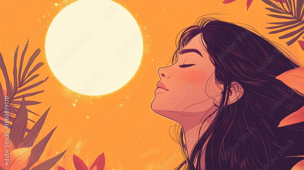Sunset Solace: A Moment of Tranquility Amidst the Vibrant Tropics Sunset Solace: A Moment of Tranquility Amidst the Vibrant Tropics
