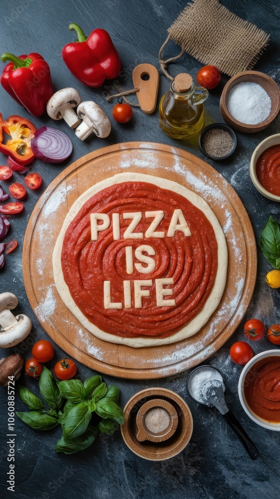 Pizza Dough with Pizza Dough with