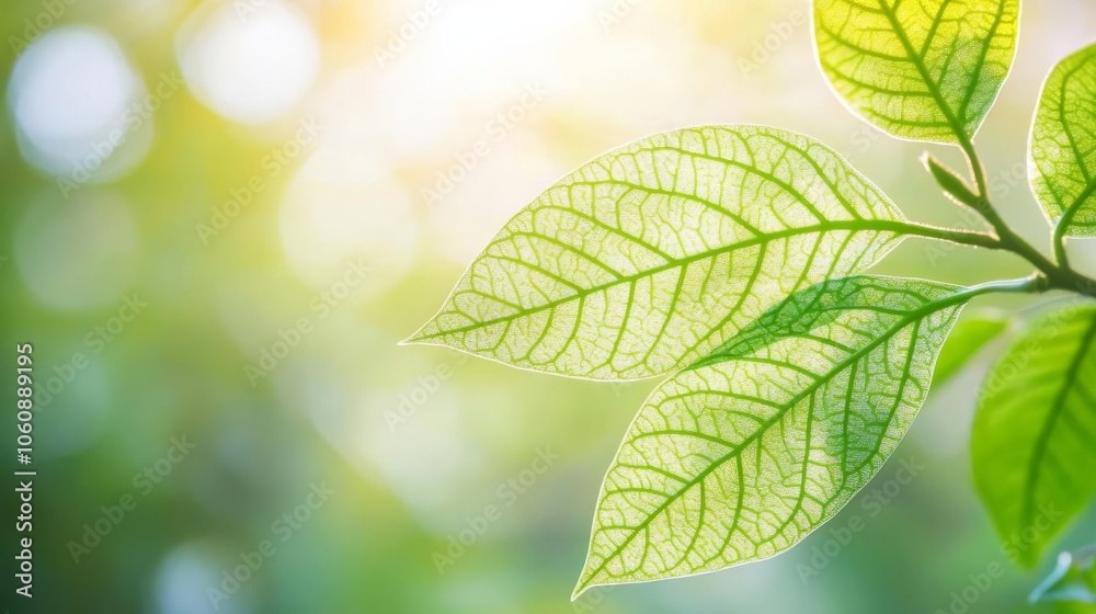 Leaf veins with natural color, intricate detail, subtle background blur, warm lighting, lush environment Leaf veins with natural color, intricate detail, subtle background blur, warm lighting, lush environment