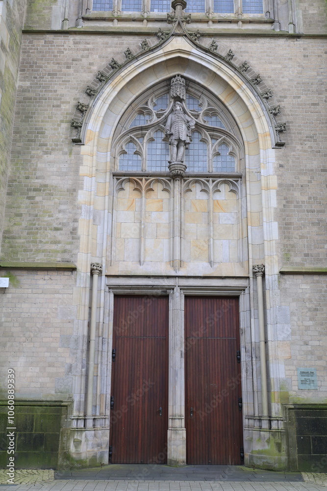 Blick in die Altstadt von Wesel in Nordrhein-Westfalen Blick in die Altstadt von Wesel in Nordrhein-Westfalen