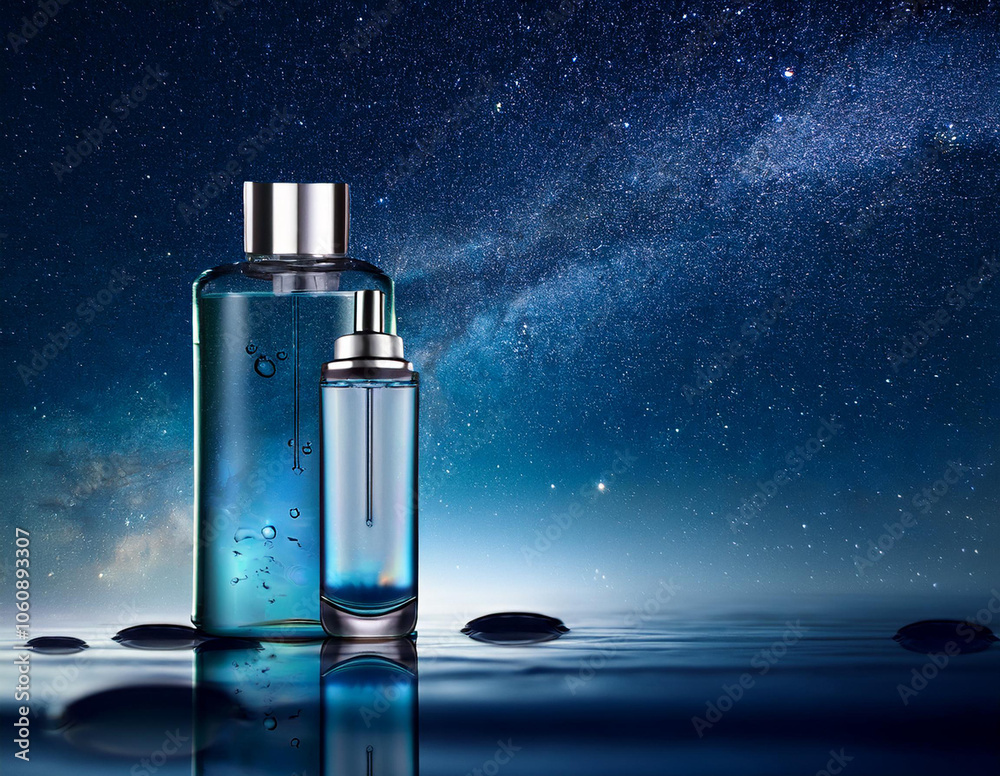 mockups in Night cosmetic gel for eyes skin care mockups in Night cosmetic gel for eyes skin care