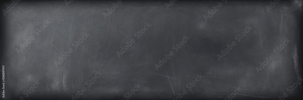 Naklejka premium Chalkboard Background Texture, Chalk Dust, Extra Large Wide