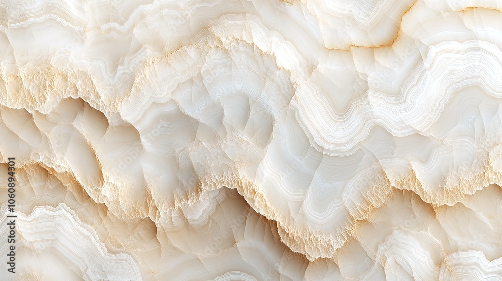Stunning Beige Onyx Stone Close-Up Detail Stunning Beige Onyx Stone Close-Up Detail