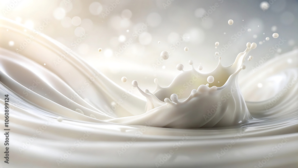 soft white Milk splash background soft white Milk splash background