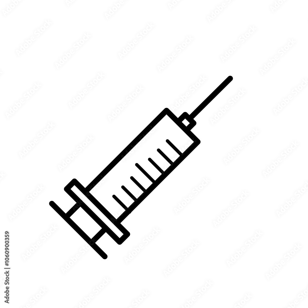 syringe, injection, vaccine - vector icon syringe, injection, vaccine - vector icon